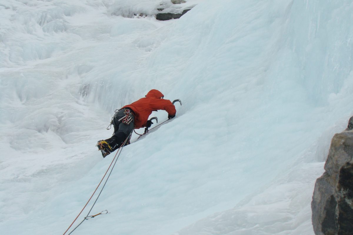 ice climbing