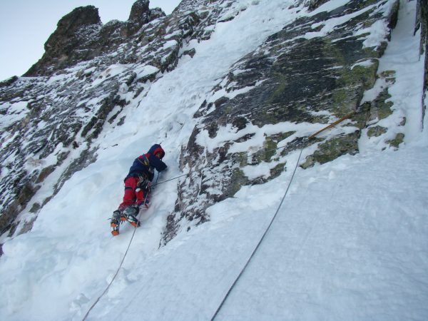 Ледено катерене на връх Камилата